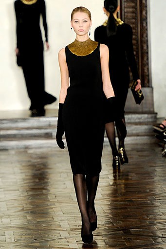 Ralph Lauren, Fall/Winter 2012. New York Fashion Week 2012. [Photo by Frazer Harrison/Getty Images for Mercedes-Benz Fashion Week]