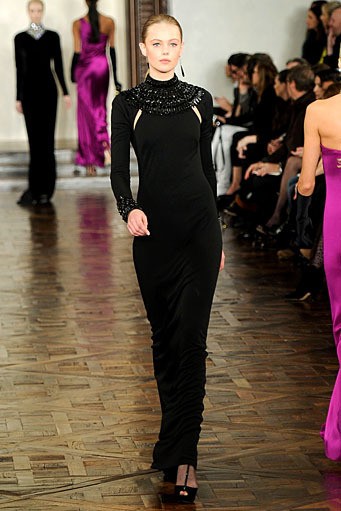 Ralph Lauren, Fall/Winter 2012. New York Fashion Week 2012. [Photo by Frazer Harrison/Getty Images for Mercedes-Benz Fashion Week]