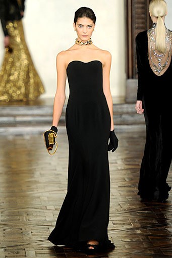 Ralph Lauren, Fall/Winter 2012. New York Fashion Week 2012. [Photo by Frazer Harrison/Getty Images for Mercedes-Benz Fashion Week]