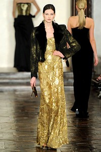 Ralph Lauren, Fall/Winter 2012. New York Fashion Week 2012. [Photo by Frazer Harrison/Getty Images for Mercedes-Benz Fashion Week]