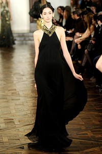 Ralph Lauren, Fall/Winter 2012. New York Fashion Week 2012. [Photo by Frazer Harrison/Getty Images for Mercedes-Benz Fashion Week]