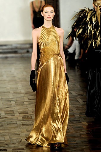 Ralph Lauren, Fall/Winter 2012. (Photo by Frazer Harrison/Getty Images for Mercedes-Benz Fashion Week)