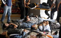 49 orang tewas dan 600 penumpang lainnya terluka dalam kecelakaan ini. Reuters/Enrique Marcarian.