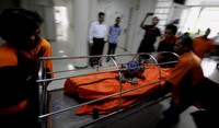 Jakarta Stendly Wenno yang tewas ditusuk masih berada di RSCM, Salemba, Jakarta Pusat.
