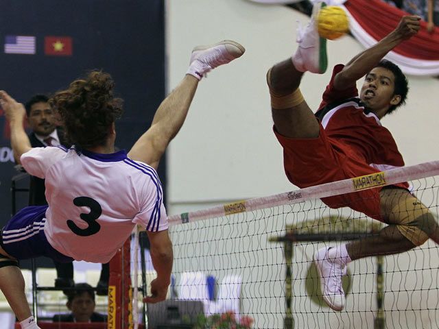 Adu Jago di Sepak Takraw International