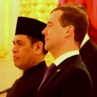 Presiden Medvedev Sambut Hangat Dubes Baru RI Djauhari Oratmangun