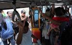Nikmatnya Naik Bus TransJ Tanpa Bayar