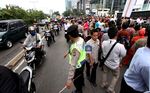 Demo Trisakti Bikin Macet Jalan S.Parman