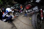 Parkir Sembarangan, Puluhan Motor Digembok