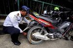 Parkir Sembarangan, Puluhan Motor Digembok