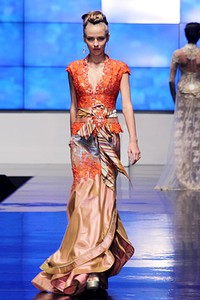 Ferry Sunarto The Fascinating Romance. BNI Presents Ethnic Eclectism. Indonesia Fashion Week 2012 at Jakarta Convention Center. [Foto: Mohammad Abduh/Wolipop]