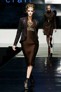 Musa Widyatmodjo The (ine) Kelimutu. BNI Presents Ethnic Eclectism. Indonesia Fashion Week 2012 at Jakarta Convention Center. Jakarta. [Foto: Mohammad Abduh/Wolipop]