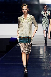 Musa Widyatmodjo The (ine) Kelimutu. BNI Presents Ethnic Eclectism. Indonesia Fashion Week 2012 at Jakarta Convention Center. Jakarta. [Foto: Mohammad Abduh/Wolipop]