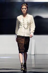 Musa Widyatmodjo The (ine) Kelimutu. BNI Presents Ethnic Eclectism. Indonesia Fashion Week 2012 at Jakarta Convention Center. Jakarta. [Foto: Mohammad Abduh/Wolipop]