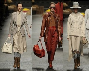 Sentuhan Maskulin Modern di Show Trussardi, Milan Fashion Week