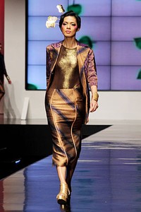 Defrico Audy Wong Kito Chino. Indonesia Fashion Week 2012 Psychedelic Slang at Jakarta Convention Center. Senayan. Jakarta. [Foto: Mohammad Abduh/Wolipop]