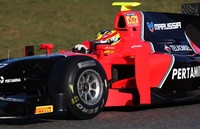 Keikutsertaan Rio pada GP2 merupakan yang pertama karena sebelumnya tampil di GP3. (Endah Dwi Ekowati).
