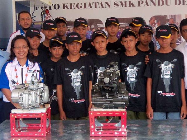 TVS Latih Siswa SMK