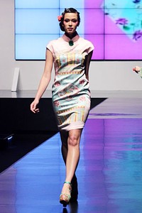 Ghea Panggabean Orientalism Indonesia Fashion Week 2012 at Jakarta Convention center. Senayan. Jakarta. [Foto: Mohammad Abduh/Wolipop]