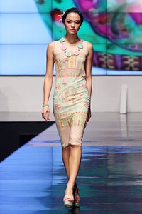 Ghea Panggabean Orientalism Indonesia Fashion Week 2012 at Jakarta Convention center. Senayan. Jakarta. [Foto: Mohammad Abduh/Wolipop]