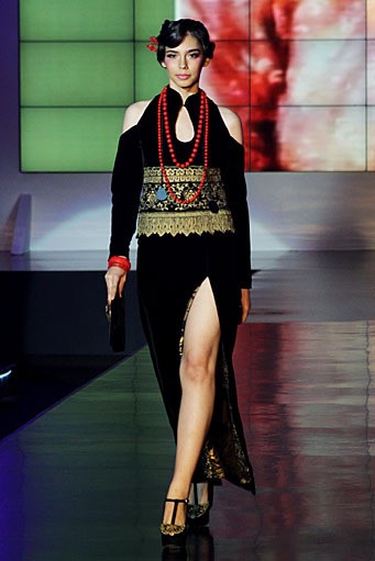 Ghea Panggabean Orientalism Indonesia Fashion Week 2012 at Jakarta Convention center. Senayan. Jakarta. [Foto: Mohammad Abduh/Wolipop]