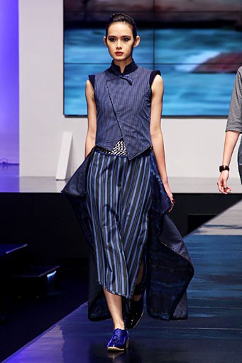 Deden Siswanto Debutante Delight. Indonesia Fashion Week 2012 at Jakarta Convention Center. Senayn. Jakarta.  [Foto: Mohammad Abduh/Wolipop]