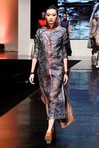 Deden Siswanto Debutante Delight. Indonesia Fashion Week 2012 at Jakarta Convention Center. Senayn. Jakarta.  [Foto: Mohammad Abduh/Wolipop]