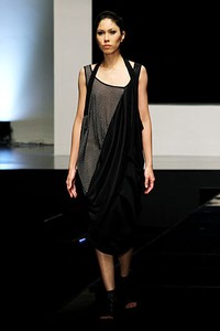 Eny Ming Re-Construction. Psychedelic Slang. Indonesia Fashion Week 2012 at Jakarta Convention Center. Jakarta. [Foto: Mohammad Abduh/Wolipop]