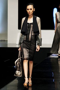 Eny Ming Re-Construction. Psychedelic Slang. Indonesia Fashion Week 2012 at Jakarta Convention Center. Jakarta. [Foto: Mohammad Abduh/Wolipop]