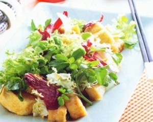 2 Kreasi Salad Tofu Segar Bernutrisi