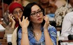 Angie, Tersangka Korupsi Hadir di Rapat Fraksi