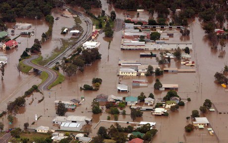 Australia Banjir, Ribuan Orang Dievakuasi