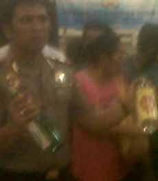 Puluhan Orang Terjaring Razia Premanisme di Stasiun