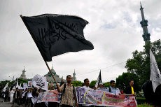 HTI Sulsel Gelar Aksi Dukung Rakyat Suriah Gulingkan Presiden
