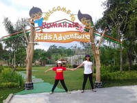 Gerbang Kawasan Permainan Kids Adventure Rumah Air Gerbang Kawasan Permainan Kids Adventure Rumah Air