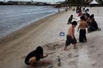 Pantai Timur Ancol Dipercantik