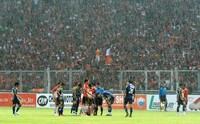 Tambahan tiga poin menempatkan Persija di posisi keenam klasemen sementara ISL. Mengoleksi 23 poin dari 14 laga, mereka menggusur Persib Bandung. Persiba di urutan kedelapan dengan 18 poin dari 13 partai. ANTARA/Andika Wahyu