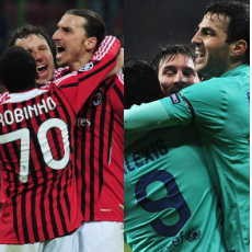 Milan-Barca Memuluskan Jalan ke Perempatfinal