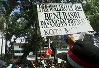Aksi kali ini dilakukan untuk penuntasan kasus tanah seluas 260 hektar milik warga yang masih dikuasai TNI Angkatan Udara.