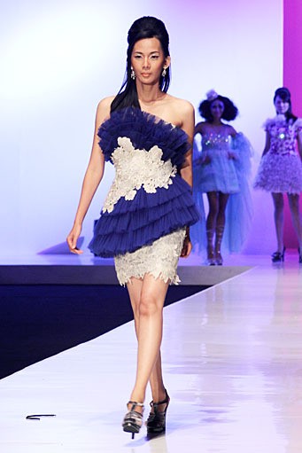 Jeanny Ang Enchanting Dreams. PAC Martha Tilaar. Indonesia Fashion Week 2012 at Jakarta Convention Center. Senayan. Jakarta. [Foto: Mohammad Abduh/Wolipop]
