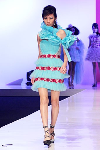 Jeanny Ang Enchanting Dreams. PAC Martha Tilaar. Indonesia Fashion Week 2012 at Jakarta Convention Center. Senayan. Jakarta. [Foto: Mohammad Abduh/Wolipop]