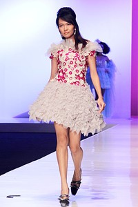 Jeanny Ang Enchanting Dreams. PAC Martha Tilaar. Indonesia Fashion Week 2012 at Jakarta Convention Center. Senayan. Jakarta. [Foto: Mohammad Abduh/Wolipop]