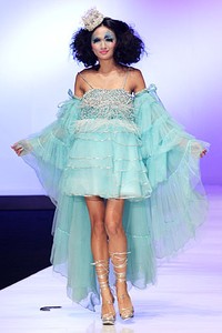 Jeanny Ang Enchanting Dreams. PAC Martha Tilaar. Indonesia Fashion Week 2012 at Jakarta Convention Center. Senayan. Jakarta. [Foto: Mohammad Abduh/Wolipop]