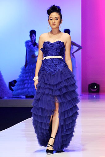 Jeanny Ang Enchanting Dreams. PAC Martha Tilaar. Indonesia Fashion Week 2012 at Jakarta Convention Center. Senayan. Jakarta. [Foto: Mohammad Abduh/Wolipop]
