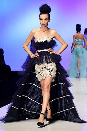 Jeanny Ang Enchanting Dreams. PAC Martha Tilaar. Indonesia Fashion Week 2012 at Jakarta Convention Center. Senayan. Jakarta. [Foto: Mohammad Abduh/Wolipop]