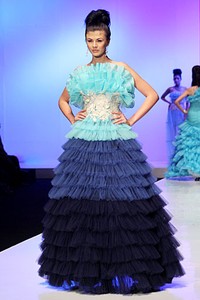 Jeanny Ang Enchanting Dreams. PAC Martha Tilaar. Indonesia Fashion Week 2012 at Jakarta Convention Center. Senayan. Jakarta. [Foto: Mohammad Abduh/Wolipop]