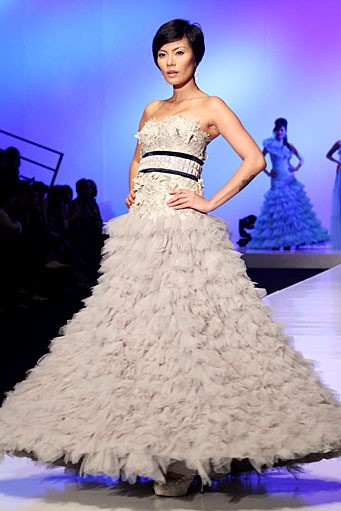 Jeanny Ang Enchanting Dreams. PAC Martha Tilaar. Indonesia Fashion Week 2012 at Jakarta Convention Center. Senayan. Jakarta. [Foto: Mohammad Abduh/Wolipop]