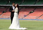 Okie Agustina & Gunawan Foto Prewed di GBK