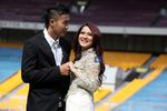 Okie Agustina & Gunawan Foto Prewed di GBK