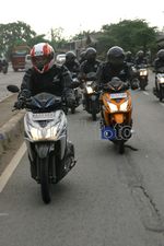 Vario Techno 125cc Diuji ke Bali